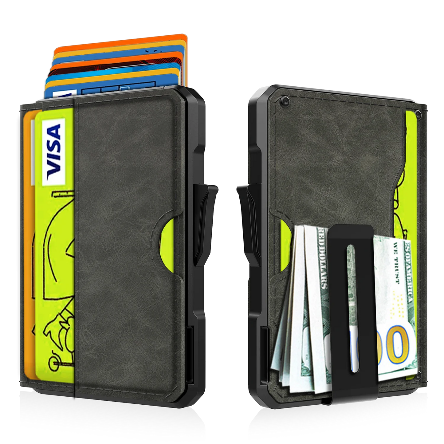 Metal RFID Wallet – Money Clip