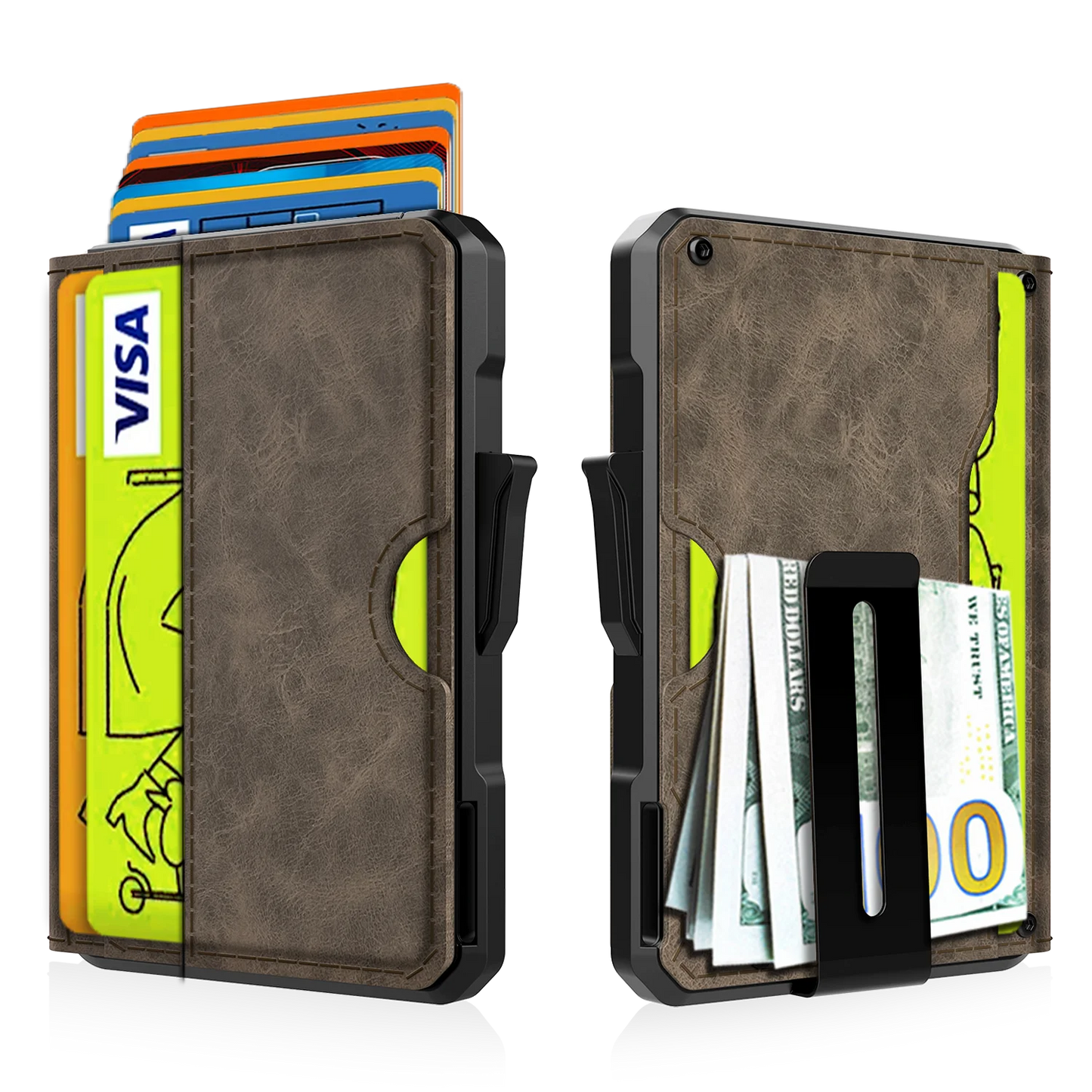 Metal RFID Wallet – Money Clip