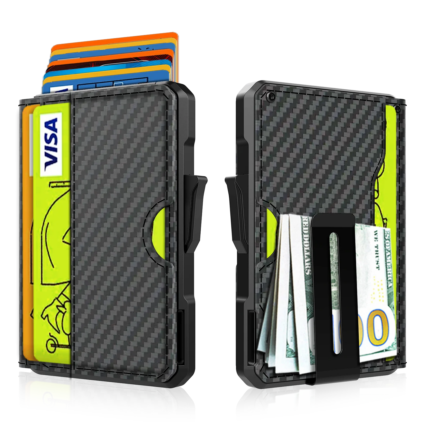 Metal RFID Wallet – Money Clip